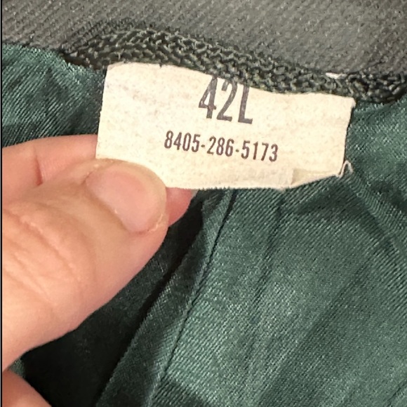 Vintage U.S. Army Class A Dress Green Wool Coat – 42L (FSN 8405-286-5173 Vietnam - Picture 2 of 9